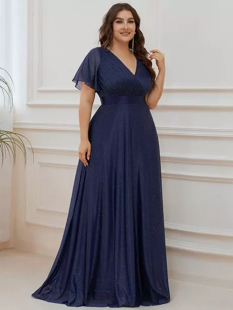 robe-longue-bleu-marine-grande-taille-75_17-9 Marineblaues langes Kleid in übergröße