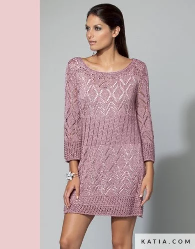 tricoter-une-robe-en-laine-femme-33_7-18 Stricken Sie ein frauenwollkleid