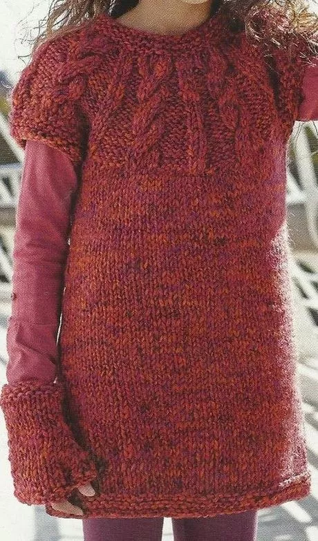 tricoter-une-robe-en-laine-femme-33_9-20 Stricken Sie ein frauenwollkleid