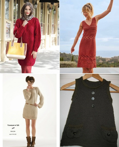 tricoter-une-robe-en-laine-femme-001 Stricken Sie ein frauenwollkleid